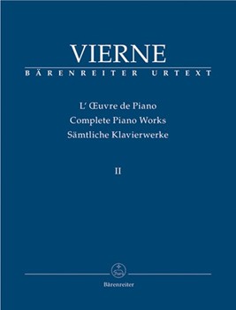 Complete Piano Works II by Vierne for Piano