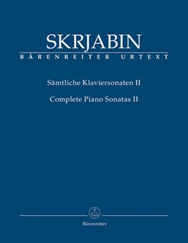 Complete Piano Sonatas II by Scriabin Alexander for Piano
