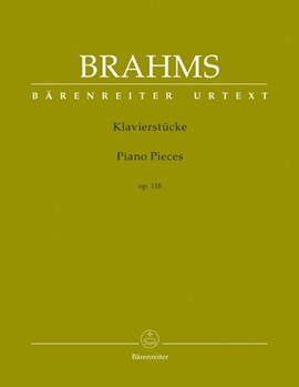 Piano Pieces Opus 118 by Brahms Johannes for Piano