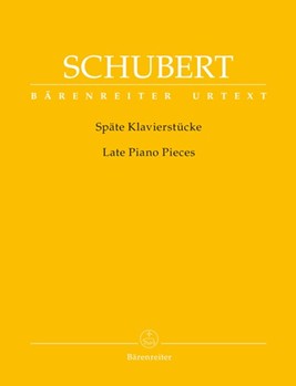 Late Piano Pieces by Schubert for Piano
