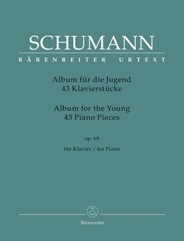 Album for the Young 43 Piano Pieces Opus 68 by Schumann for Piano (ed. Stuwe)