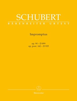 Impromptus Opus 90/Op Post. 142 by Schubert for Piano