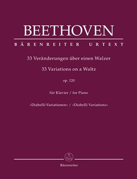 33 Variations on a Waltz for Piano op. 120 "Diabelli Variations" by Beethoven Ludwig van - Aschauer Mario - for Piano