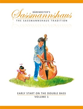Early Start On The Double Bass Volume 1 by Sassmannshaus and Clos for String Bass Method (Vol 1)