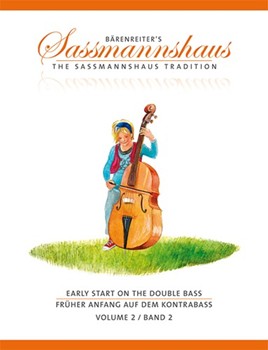 Early Start On The Double Bass Volume 2 by Sassmannshaus and Clos for String Bass Method (Vol 2)