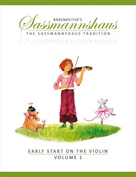 Early Start on the Violin Volume 1 -A violin method for children age vier and older- (with a French by SaSmannshaus Egon / for V