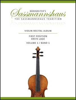Violin Recital Album Volume 1 by Various - Sassmannshaus et al - for Violin Collection