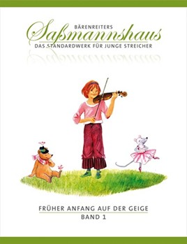 Early Start on the Violin Volume 1 -A violin method for children aged vier and older- by SaSmannshaus Egon / for V