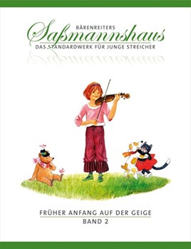 Early Start on the Violin Volume 2 -A violin method for children aged vier and older- by SaSmannshaus Egon / for V