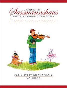 Early Start On The Viola Volume 1 by Sassmannshaus Egon for Viola Method (Vol 1)