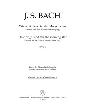 How bright and fair the morning star BWV 1 -Cantata for the Feast of Annunciation Day- by Bach Johann Sebastian for