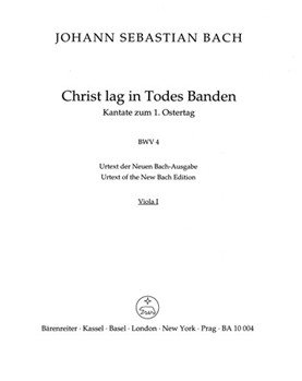 Christ lay by death enshrouded BWV 4 -Cantata for Easter Sunday- (Christ lay in grim death's prison) by Bach Johann Sebastian for