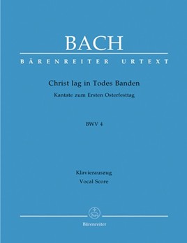 Christ lay by death enshrouded BWV 4 -Cantata for Easter Sunday- (Christ lay in grim death's prison) by Bach Johann Sebastian - Barthel Ernst R - for SSolo/ASol