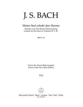 Now my soul exalts the Lord BWV 10 -Cantata for the Feast of Visitation B. V. M.- by Bach Johann Sebastian for