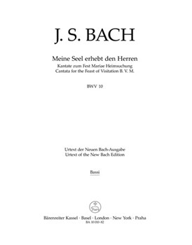 Now my soul exalts the Lord BWV 10 -Cantata for the Feast of Visitation B. V. M.- by Bach Johann Sebastian for