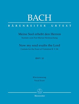 Now My Soul Exalts the Lord by Bach Johann Sebastian - Grunert Matthias - for SATB