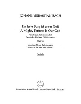 A Mighty Fortress is Our God BWV 80 -Cantata for the Feast of Reformation- by Bach Johann Sebastian for