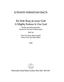 A Mighty Fortress is Our God BWV 80 -Cantata for the Feast of Reformation- by Bach Johann Sebastian for
