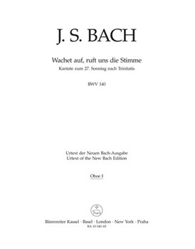 Wake ye maids! hark strikes the hour BWV 140 -Cantata for the 27th sunday after Trinity- by Bach Johann Sebastian for