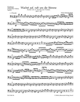 Wake ye maids! hark strikes the hour BWV 140 -Cantata for the 27th sunday after Trinity- by Bach Johann Sebastian for
