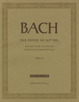 Der Friede sei mit dir BWV 158 -Cantata for Easter Tuesday- by Bach Johann Sebastian for BSolo/Mixe