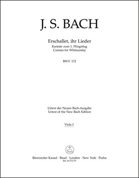 Erschallet ihr Lieder BWV 172 -Cantata for Whitsunday- (C major version) by Bach Johann Sebastian for