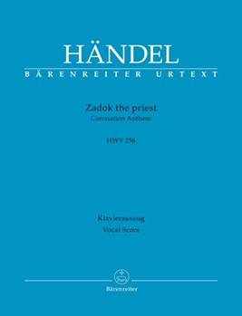 Zadok the priest by Handel George Frideric - Blaut/Kohs - for SSAATBB