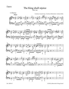 The King shall rejoice HWV 260 -Coronation Anthem- by Handel George Frideric for