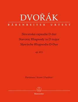 Slavonic Rhapsody Nr. 1 D major op. 45 by Dvorak Antonin for Fl-Piccolo/2F