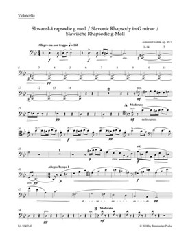 Slavonic Rhapsody G minor op. 45/2 by Dvorak Antonin for