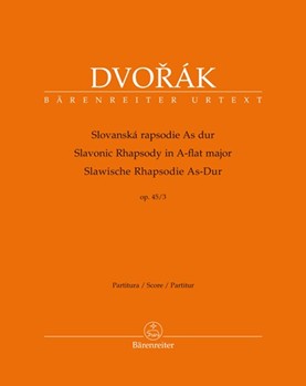 Slawische Rhapsodie As-Dur op. 45/3 by Dvorak Antonin for Orch