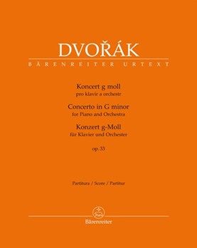 Konzert fur Klavier und Orchester g-Moll op. 33 B 63 by Dvorak Antonin for Piano2Flute