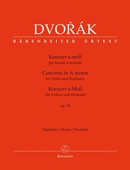 Concerto for Violin and Orchestra A minor op. 53 by Dvorak Antonin for 2Fl/2Ob/2c