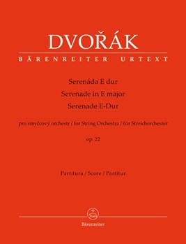 Serenade for String Orchestra E major op. 22 by Dvorak Antonin for Full Score