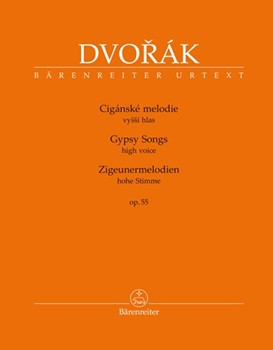 Gypsy Songs Opus 55 by Dvorak Antonin - Vejvodova Veronika - for High Voice