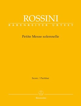 Petite Messe solennelle by Rossini Gioachino for SSolo/ASol