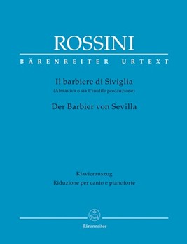 The Barber of Seville -Commedia in due atti (comedy in two acts)- by Rossini Gioachino - Baumann Rasmus - for Voc./Ch/Or