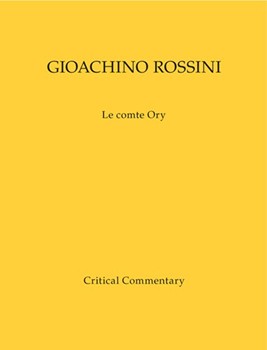 Le comte Ory -Opera in two acts- by Rossini Gioachino for