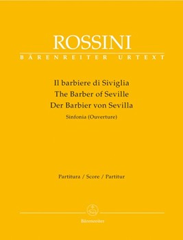Il barbiere di Siviglia (Der Barbier von Sevilla). Sinfonia (Ouverture) by Rossini Gioachino for Fl/Ob/2cla