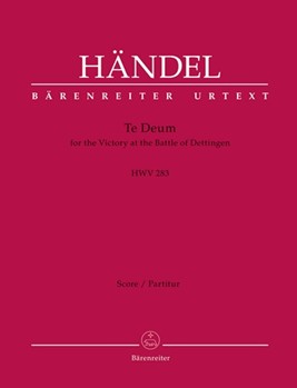 Te Deum for the Victory at the Battle of Dettingen HWV 283 by Handel George Frideric for ASolo/TSol