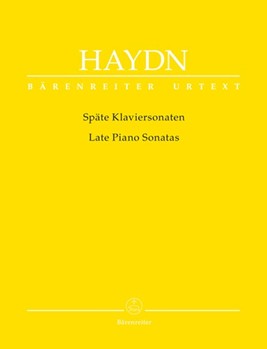 Late Piano Sonatas by Haydn Joseph for Piano
