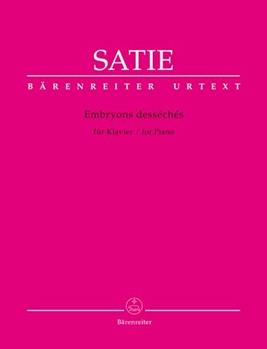 Embryons desseches for Piano by Satie Erik - Rosteck Jens - for Piano