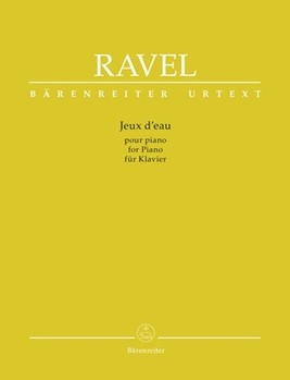 Jeux d'eau by Ravel Maurice for Piano