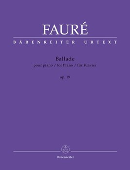 Ballade for Piano op. 19 piano