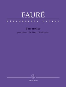 Barcarolles by Faure - Grabowski - for Piano