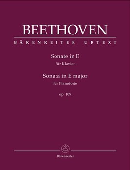 Sonata for Pianoforte in E major op. 109 by Beethoven Ludwig van - Del Mar Jonathan - for Piano