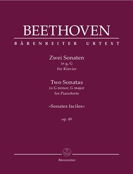 Two Sonatas in G Minor and G Major by Beethoven Ludwig van - Del Mar Jonathan - for Piano