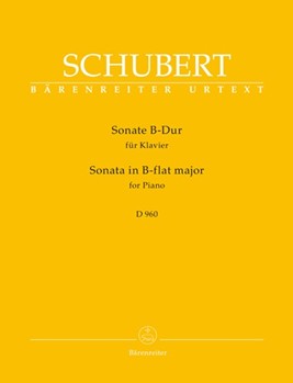 Sonate for Piano B-flat major D 960 by Schubert for Piano