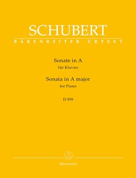 Sonata in A Major D959 by Schubert Franz - Litschauer Walburga - for Piano