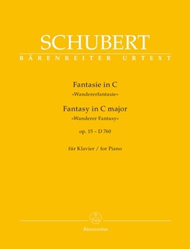 Fantasy in C Major Opus 15 D760 (Wanderer Fantasy) by Schubert Franz - Durr Walther - for Piano